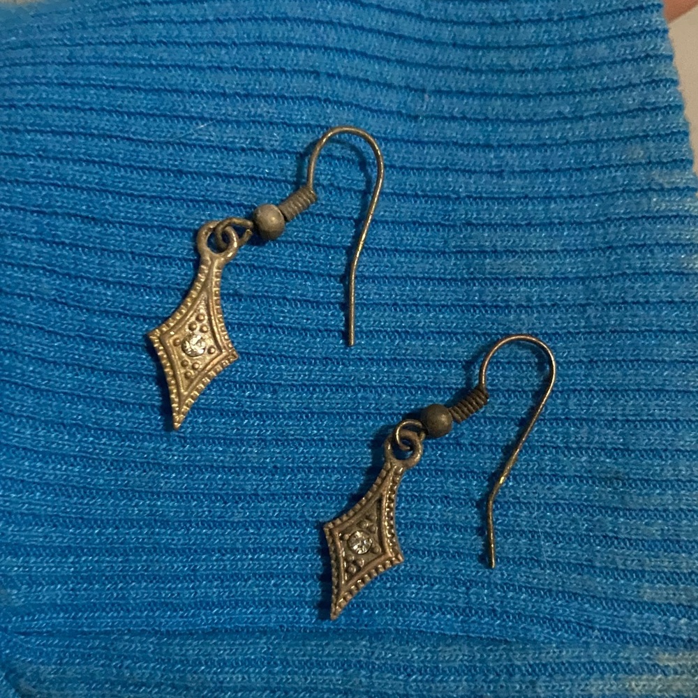 Antique Triangke Earrings